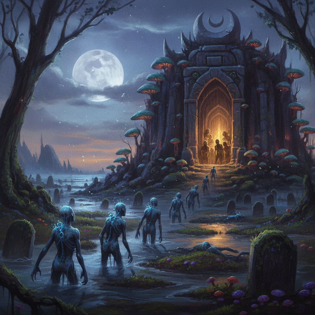 The Ebbing Choir of Mooncap Shrine