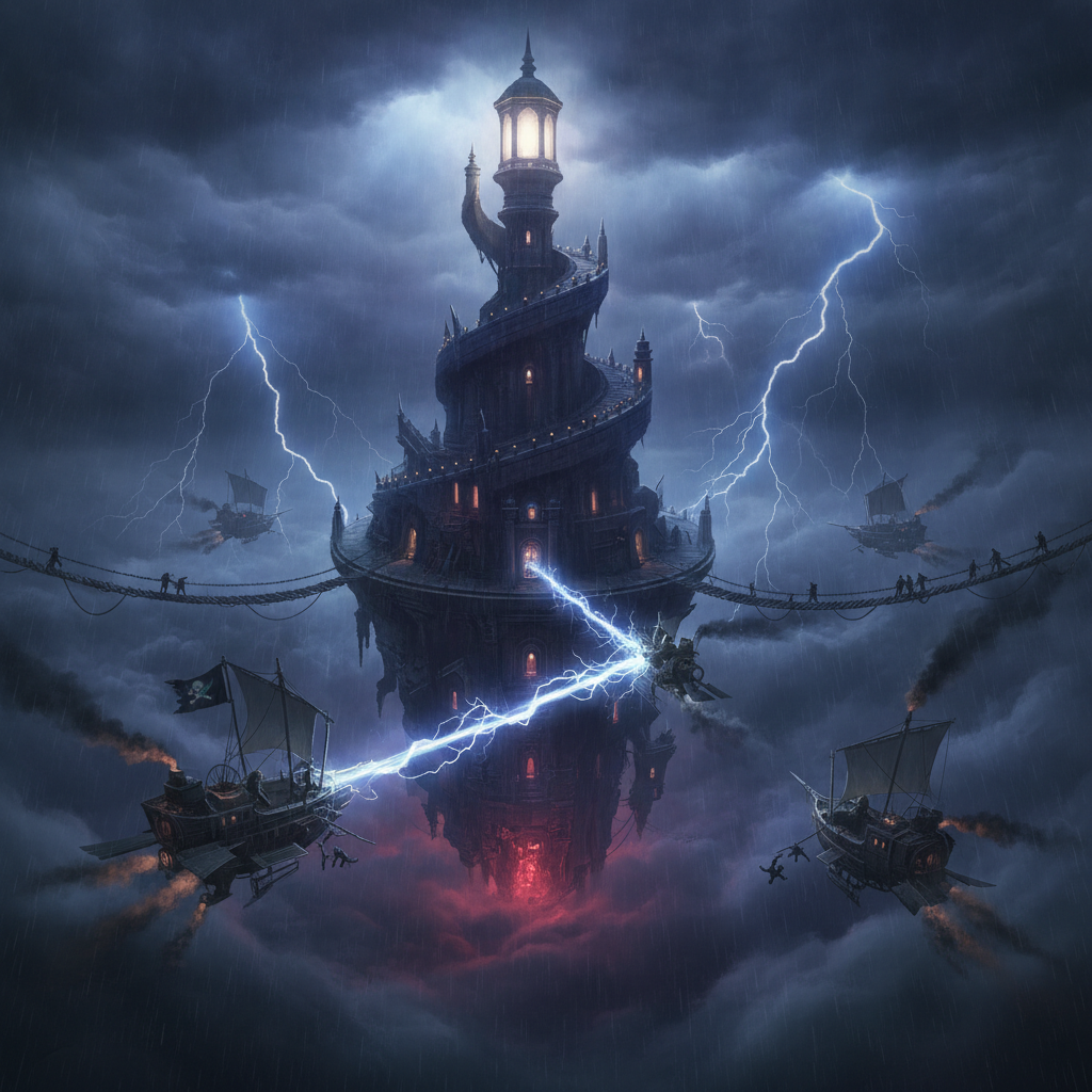 The Thunder Below the Lantern Spire