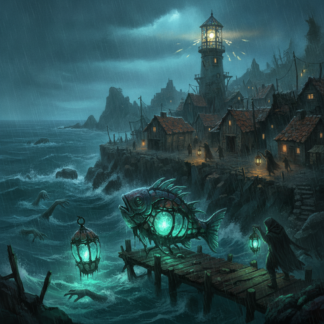 The Lanterns of Drowned Glass